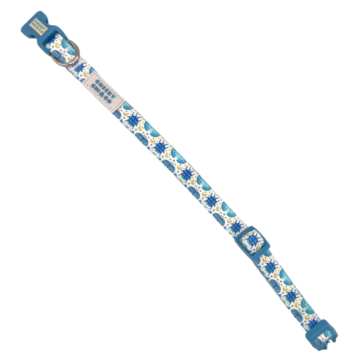Blue-tiful Bugs Collar