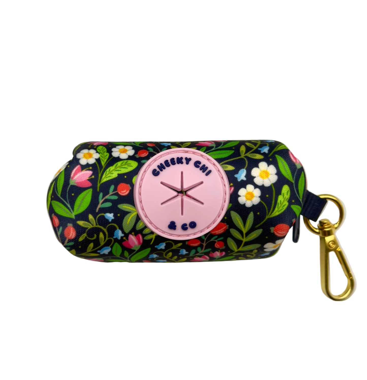 Twilight Blooms Poop Bag Holder